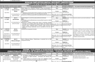 ppsc ADVERTISEMENT No. 34/2025